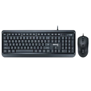 Combo bàn phím chuột máy tính văn phòng DEIOG DY 817S chống nước làm việc và chơi game chính hãng