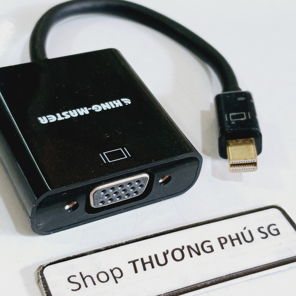 Cáp chuyển Mini DisplayPort ra VGA (Mini DB to VGA) / Cáp dài 20Cm ...