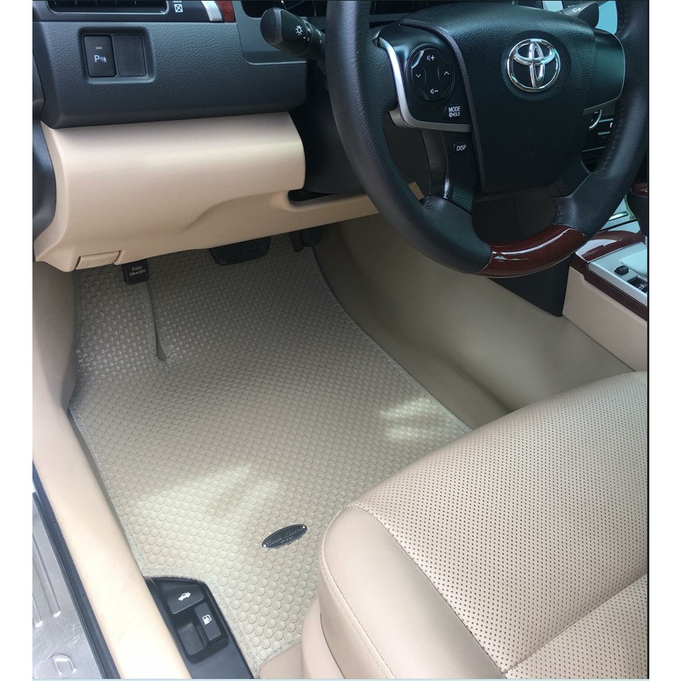 Thảm lót ô tô KATA cho xe Toyota Camry (2007 - 2018) - Khít với sàn, Chống trơn, Không mùi, Không ẩm mốc