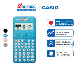 [FS] Máy Tính Học Sinh Casio FX-880BTG Chính Hãng Bitex - 4 Màu Trendy, Bảo Hành 7 Năm, Được Mang Vào Phòng Thi