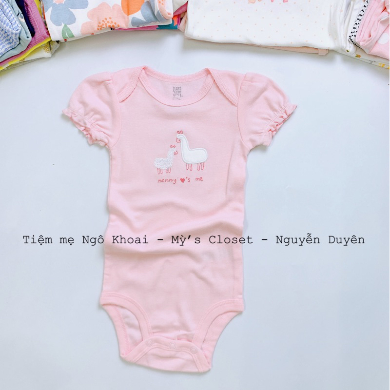 [MD17] 0-3M bodysuit hai dây, cánh tiên, ba lỗ chất liệu cotton mềm mát cho bé yêu