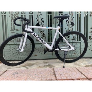 XE ĐẠP THỂ THAO SINGLE & FIXED GEAR  BÁNH THƯỜNG(CÓ THỂ THAY ĐỔI MÀU SƯỜN VÀ BÁNH XE)