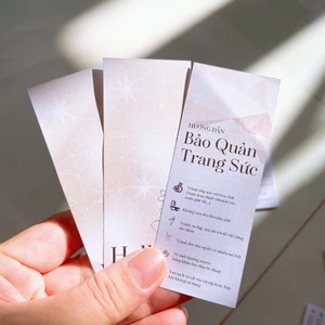 100 Phiếu hướng dẫn bảo quản trang sức