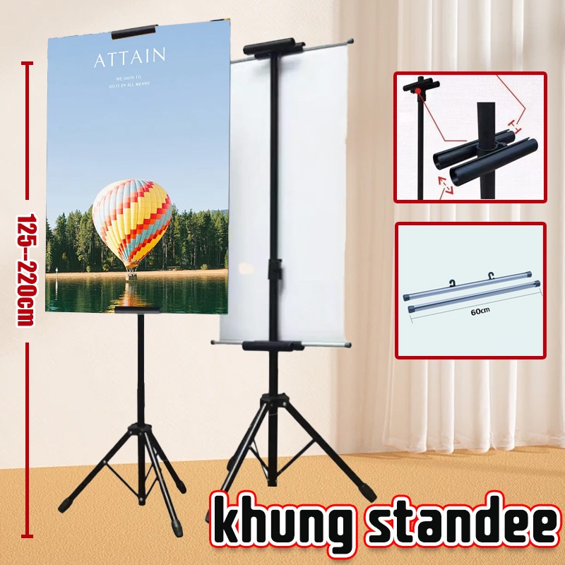 Chân standee Đơn giản, thời trang, có thể điều chỉnh độ cao, sử dụng ...