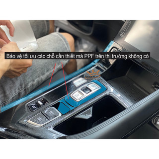 Hyndai Custin PPF bảo vệ nội thất Custin 2023(TPU phục hồi xước)