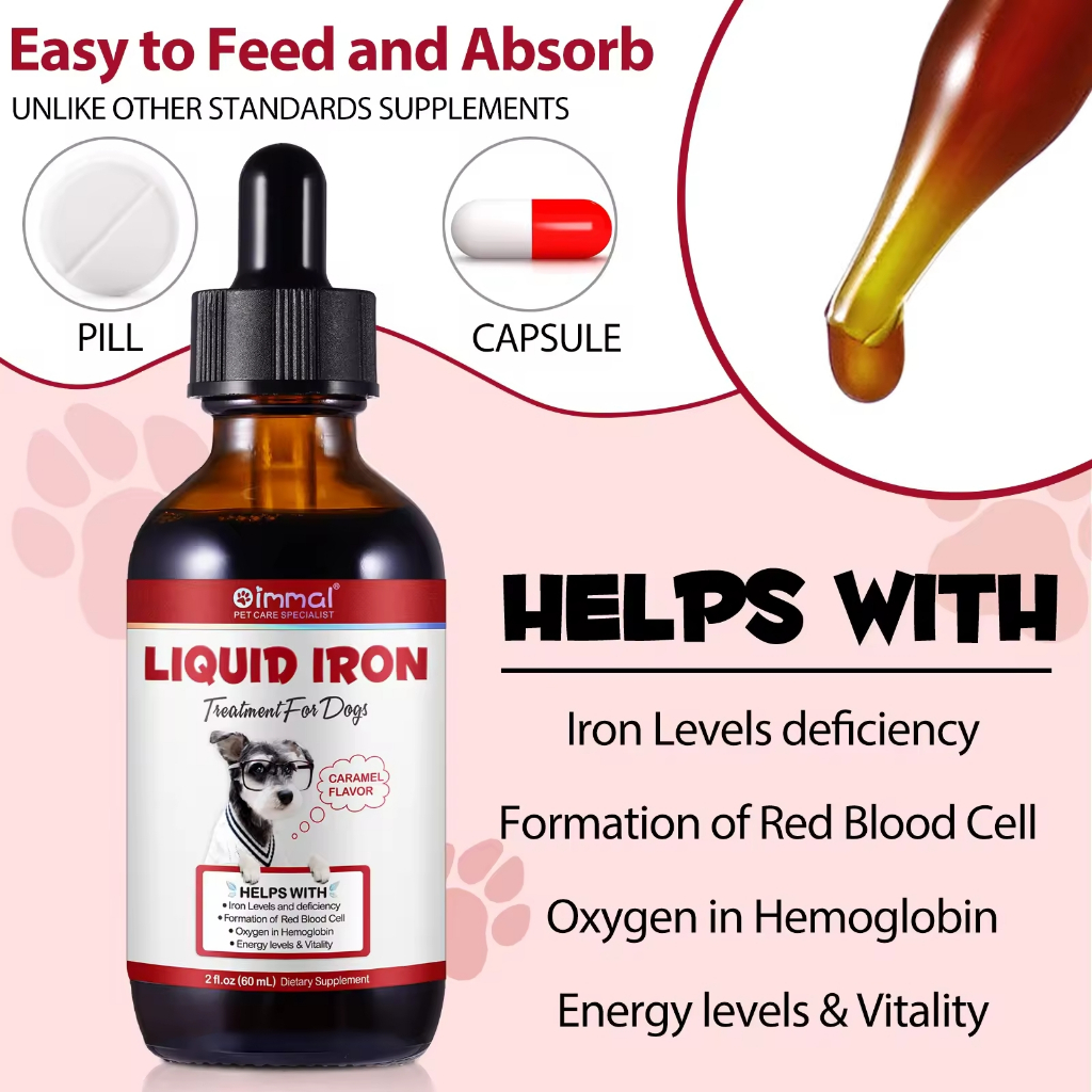 Bổ máu LIQUID IRON cho chó - Nhập IRELAND