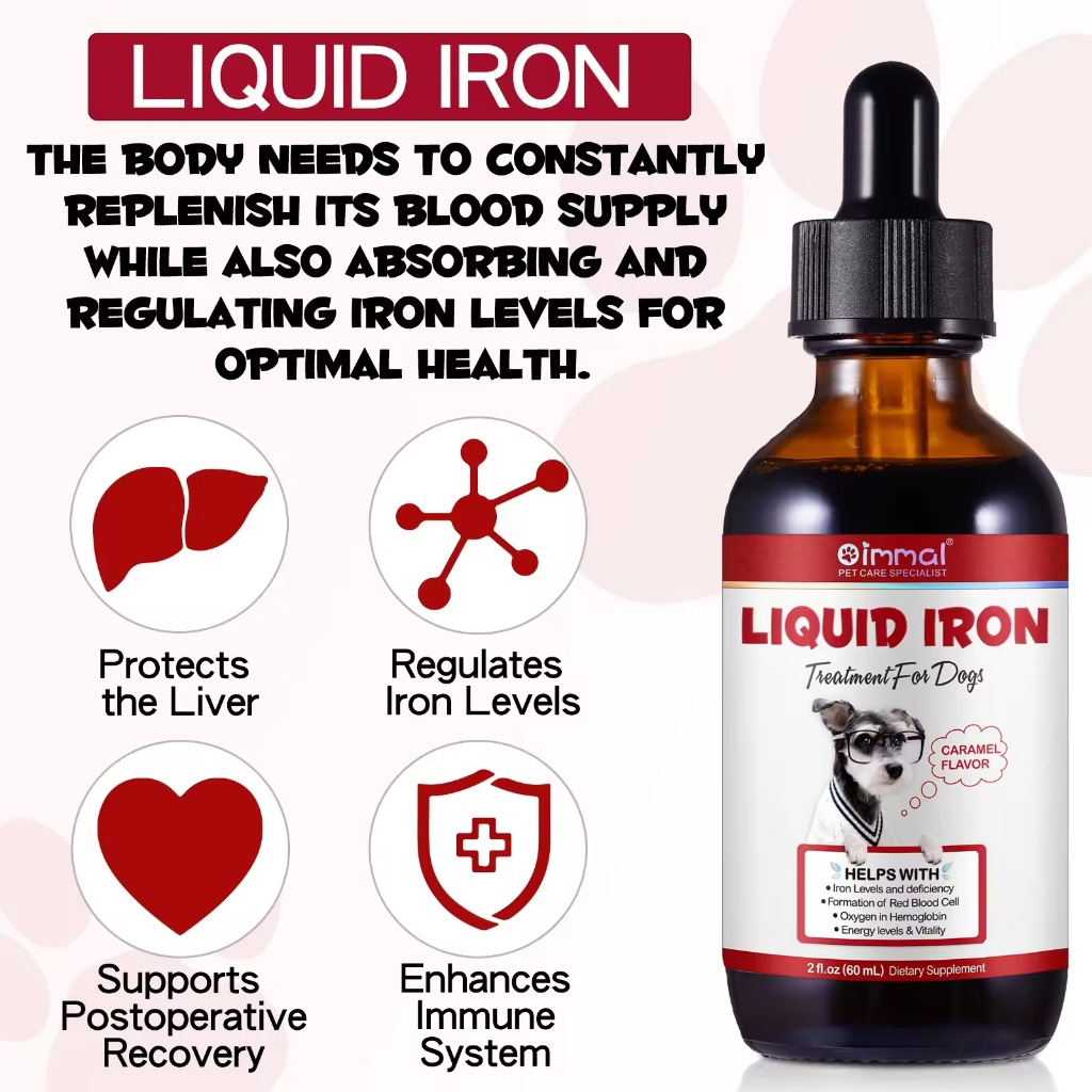 Bổ máu LIQUID IRON cho chó - Nhập IRELAND