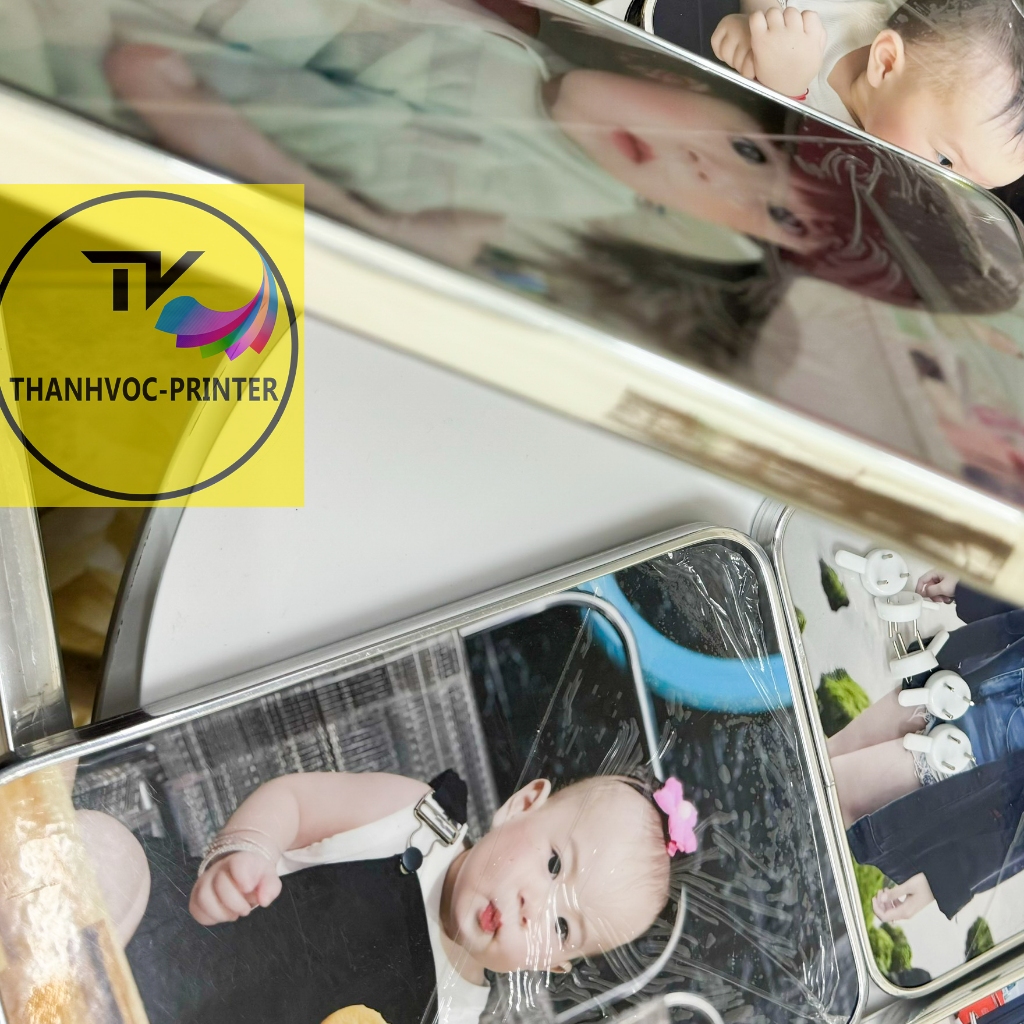 Combo 5 khung ảnh size 15x21 treo tường+ để bàn  tráng gương pha lê cao cấp