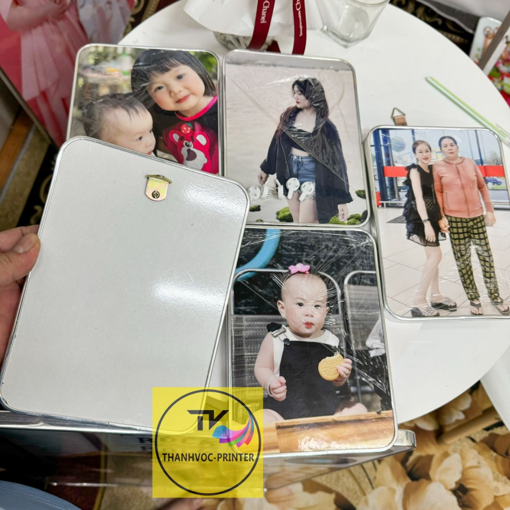 Combo 5 khung ảnh size 15x21 treo tường+ để bàn  tráng gương pha lê cao cấp