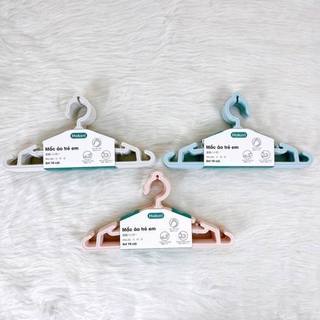 Set 10 Móc Treo Quần Áo Trẻ Em Hokori Cao Cấp Nhựa Việt Nhật 2830
