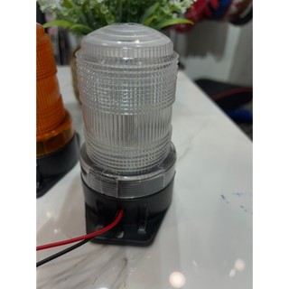 Đèn cảnh báo quay không còi 12v và 24v 4 màu đèn công trường, đế hút nam châm