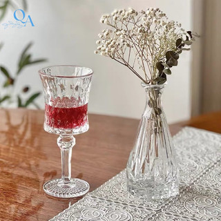 Ly Cocktail thuỷ tinh | Ly hoạ tiết cạnh cắt kim cương sang trọng