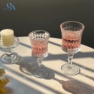Ly Cocktail thuỷ tinh | Ly hoạ tiết cạnh cắt kim cương sang trọng