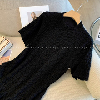 Váy suông nhẹ KYE chất liệu thun xốp cao cấp co bốn chiều Teno dress
