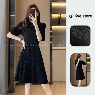 Váy suông nhẹ KYE chất liệu thun xốp cao cấp co bốn chiều Teno dress