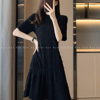 Váy suông nhẹ KYE chất liệu thun xốp cao cấp co bốn chiều Teno dress
