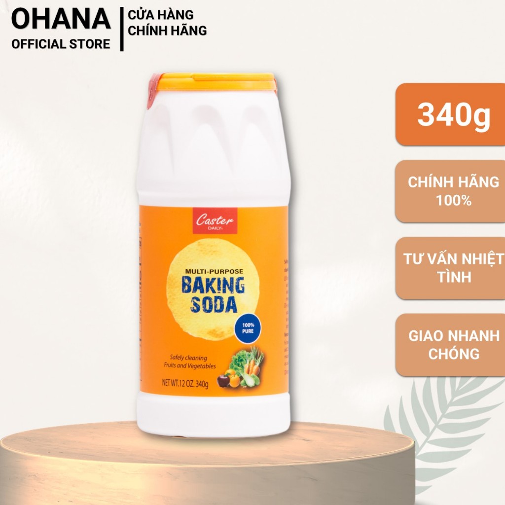 Bột Baking Soda đa công dụng Caster Daily (227g/340g/454g/907g) - Nhập ...
