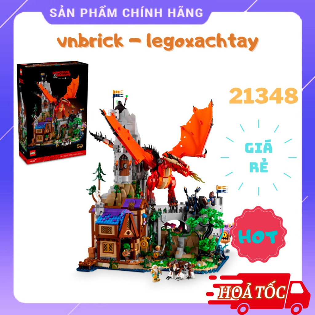 LEGO Ideas 21348 Câu Chuyện Về Rồng Đỏ Chính Hãng | Shopee Việt Nam