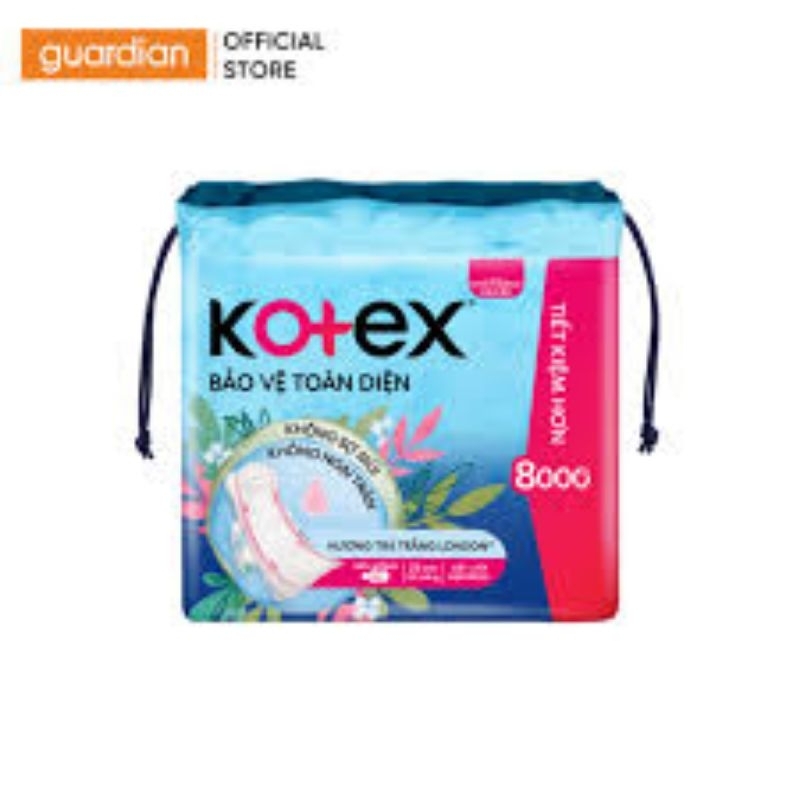 [20miếng] combo 4 gói băng vệ sinh Kotex bảo vệ toàn diện 23cm có cánh
