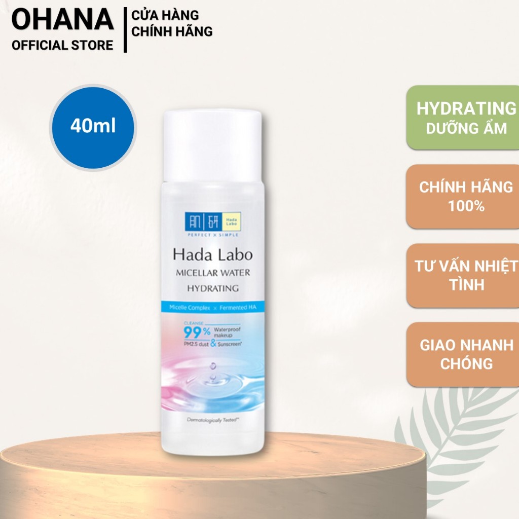 Nước Tẩy Trang Sạch Sâu Dưỡng Ẩm, Trắng Da Hada Labo Micellar Water ...