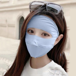 Khẩu trang che trán chống 99% tia UV, hai lớp chống nắng UPF 50+ Che Trán - TÚI ZIP KÍN MẶT