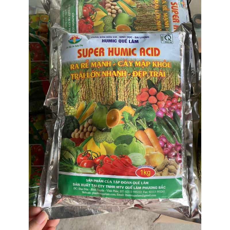 SUPER HUMIC ACID - Giúp cây ra rễ cực mạnh, mập khoẻ, trái lớn nhanh ...