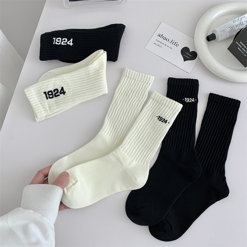 Vớ Tất cổ cao 1924 Unisex phong cách thể thao, trẻ trung và năng động