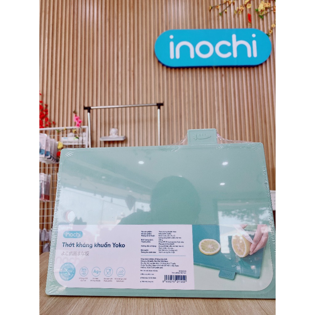 Bộ 2 thớt, thớt đa năng Yoko bền, đa dạng tiêu chuẩn Nhật Inochi