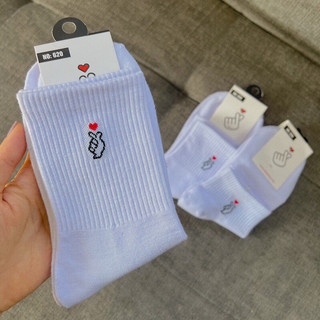 Vớ Tất Nữ Nhiều Kích Thước Dày Dặn Forlove T&T SOCKS Basic Màu Trắng Đen Thoáng Khí Êm Ái Khử Mùi TRỊNH CHUNG