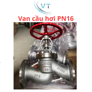 Van cầu hơi PN16 inox 304, đủ size DN15 - DN20 - DN25 - DN32 - DN40.