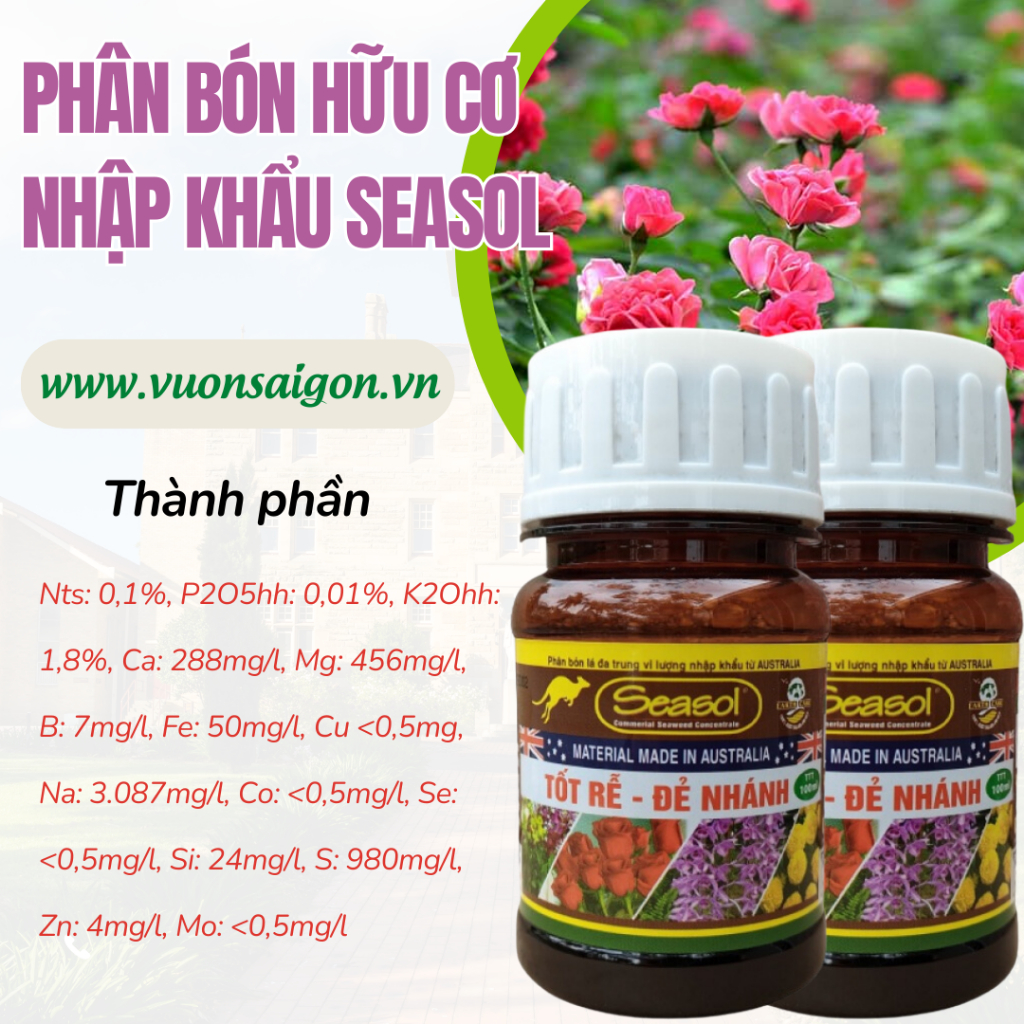 phân bón hữu cơ SEASOL