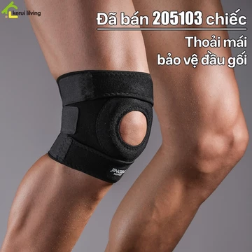 Băng bảo vệ đầu gối BUNA, băng thun gối, bảo vệ khớp nối,đai hở quấn đầu gối,băng gối dán bảo vệ gối