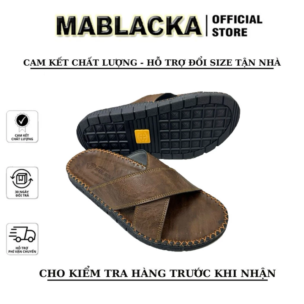 Dép tông nam MABLACKA N408