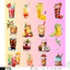 Set 100 Sticker Ly Nước Dễ Thương Chống Nước Dán Laptop Vali Mũ Bảo Hiểm Sổ Tay