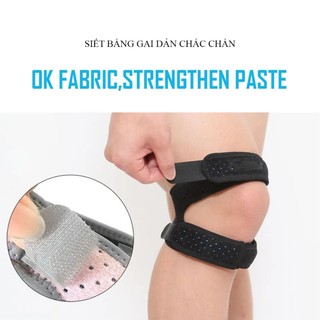Đai bó gối phòng ngừa chấn thương khớp gối, dây chằng đầu gối, bảo vệ xương bánh chè (1 chiếc) (hàng tốt)
