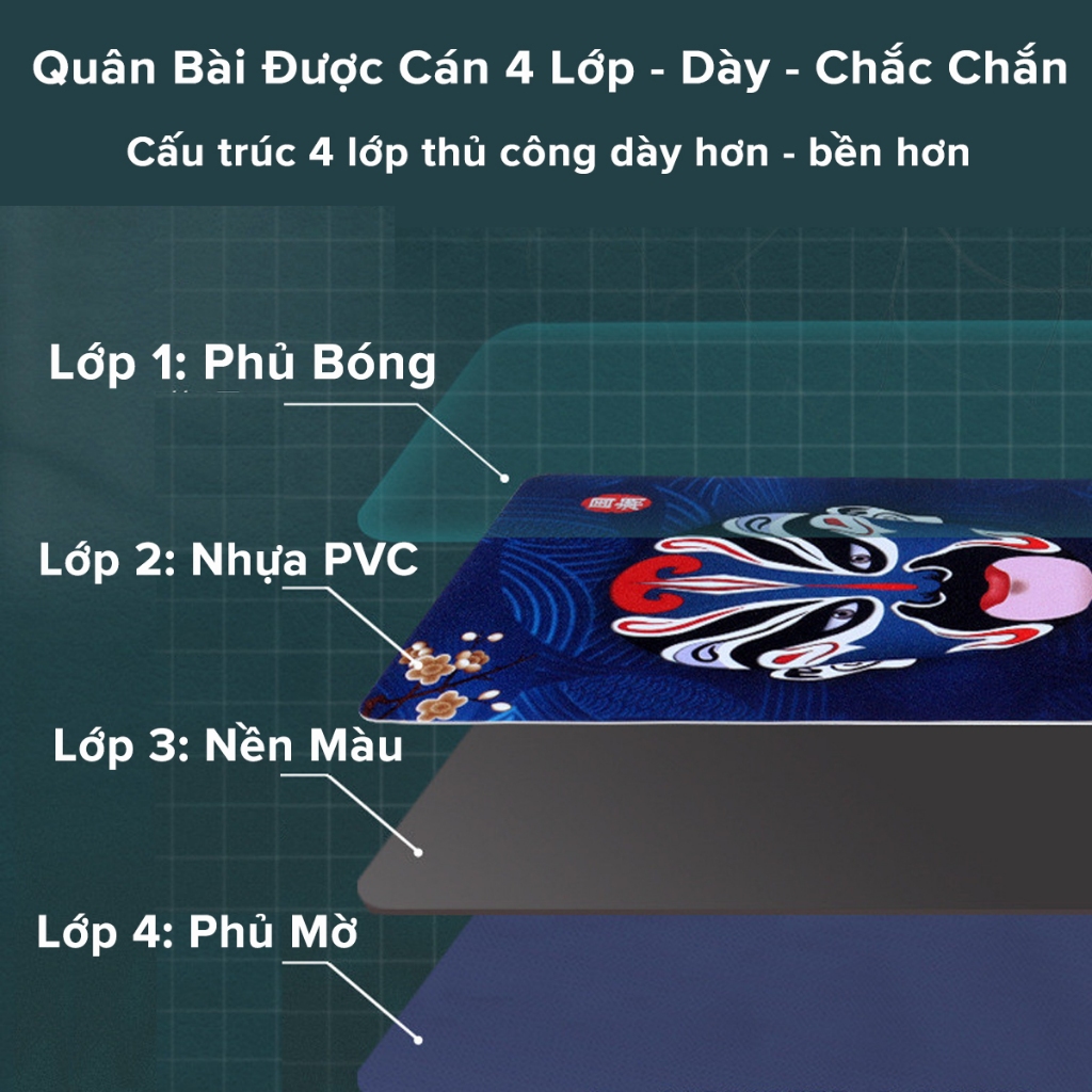 Ảnh Bài Tây Mặt Nạ Siêu Đẹp Nhựa Dẻo – Nền Trắng, Đen Chống Thấm Nước, Chống Gấp Poker Sáng Tạo Độc Lạ Chính Hãng Amalife 3