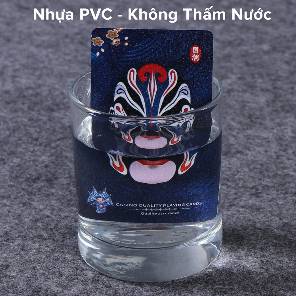Ảnh Bài Tây Mặt Nạ Siêu Đẹp Nhựa Dẻo – Nền Trắng, Đen Chống Thấm Nước, Chống Gấp Poker Sáng Tạo Độc Lạ Chính Hãng Amalife 2