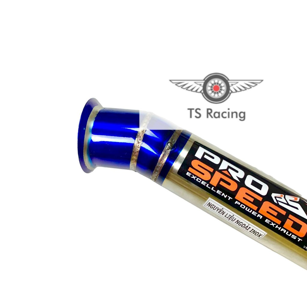 Lon pô pro speed inox không nỉ