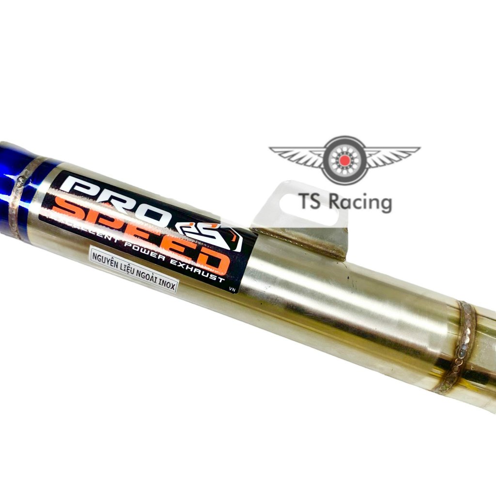 Lon pô pro speed inox không nỉ