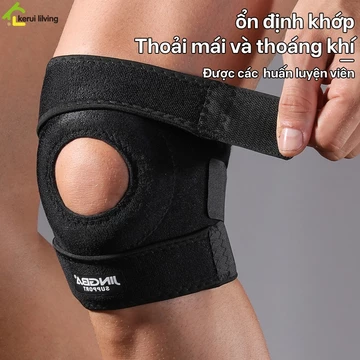 Băng bảo vệ đầu gối MILADA,băng thun gối,bảo vệ khớp nối,đai hở quấn đầu gối,băng gối dán bảo vệ gối