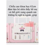 Quây cũi cầu trượt cho bé, Quây bóng gấp gọn, Cầu trượt xích đu đa năng cho bé tích hợp bóng đá bóng rổ nhà phao — ảnh 6