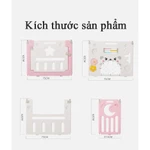 Quây cũi cầu trượt cho bé, Quây bóng gấp gọn, Cầu trượt xích đu đa năng cho bé tích hợp bóng đá bóng rổ nhà phao — ảnh 3