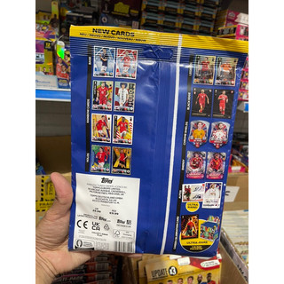 [ Mega Multi Pack ] Túi Chứa Gói Thẻ Topps Match Attax Euro 2024 ( 34 Thẻ )