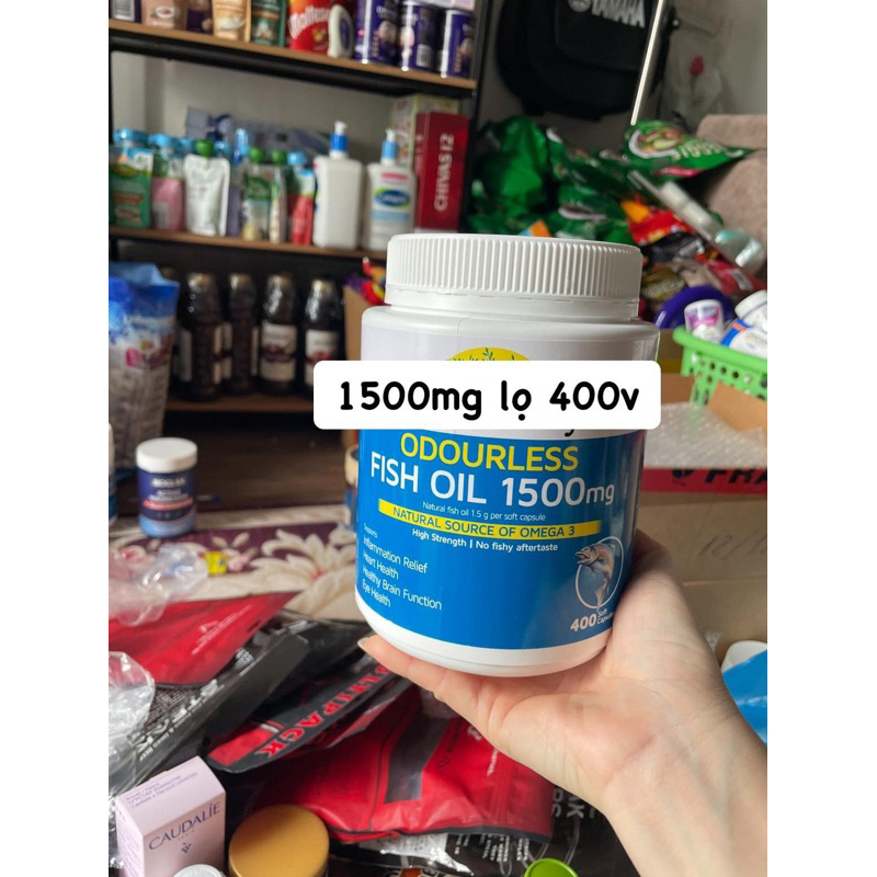 Sri Lanka Nature's Way Fish Oil 1500mg Healthy Care Triple
