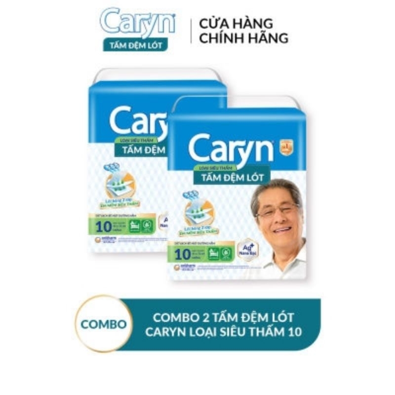 2 gói tám đệm lót caryn 10 miếng/gói (42*72cm)