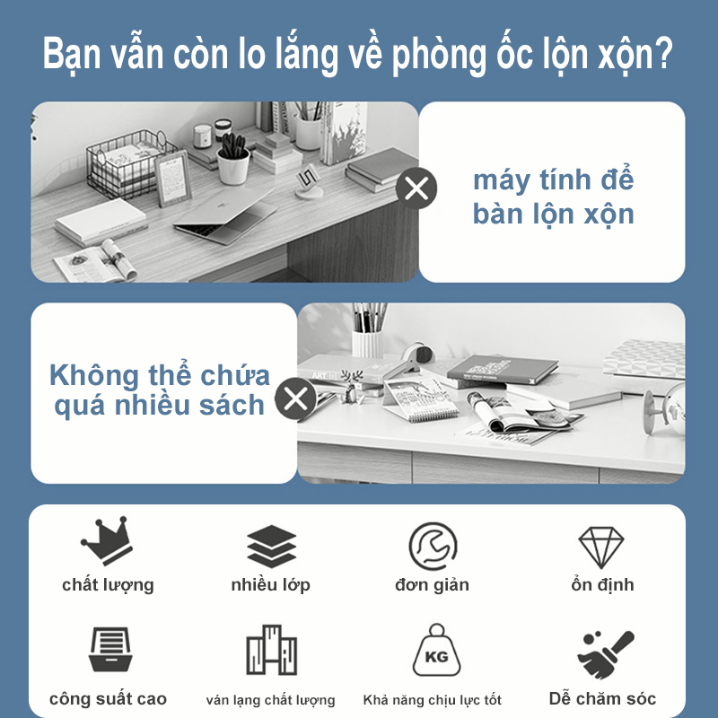Kệ để đồ 5 tầng màu trắng Cho phòng ngủ nhỏ Phòng khách Góc học tập Tiết kiệm diện tích 𝙎𝙐𝙉𝙉𝙔 𝘽𝙄𝙀𝙍𝙀