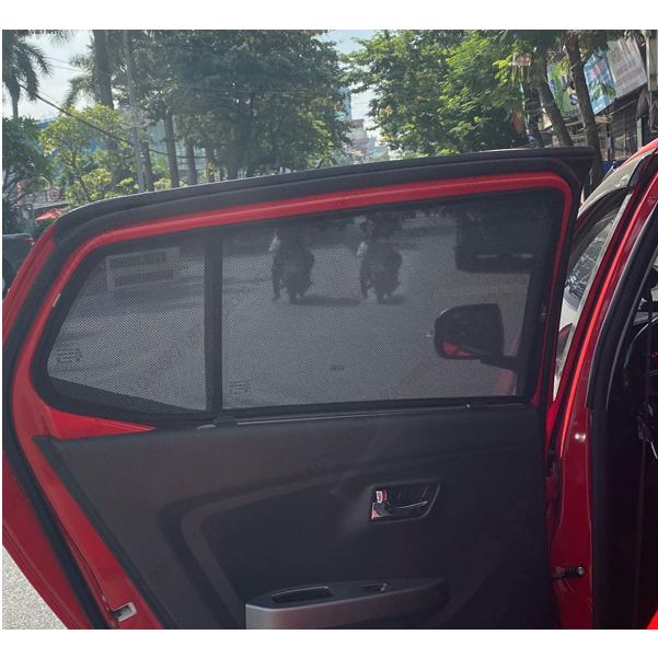 Rèm che nắng ô tô Toyota Wigo 2018-2026, Che nắng hút nam châm theo xe, chống nóng,bộ 4 cánh. Hàng tốt