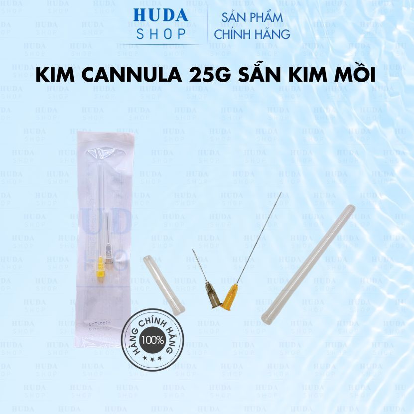 [Chính hãng] Kim cannula 25G sẵn kim mồi | Shopee Việt Nam