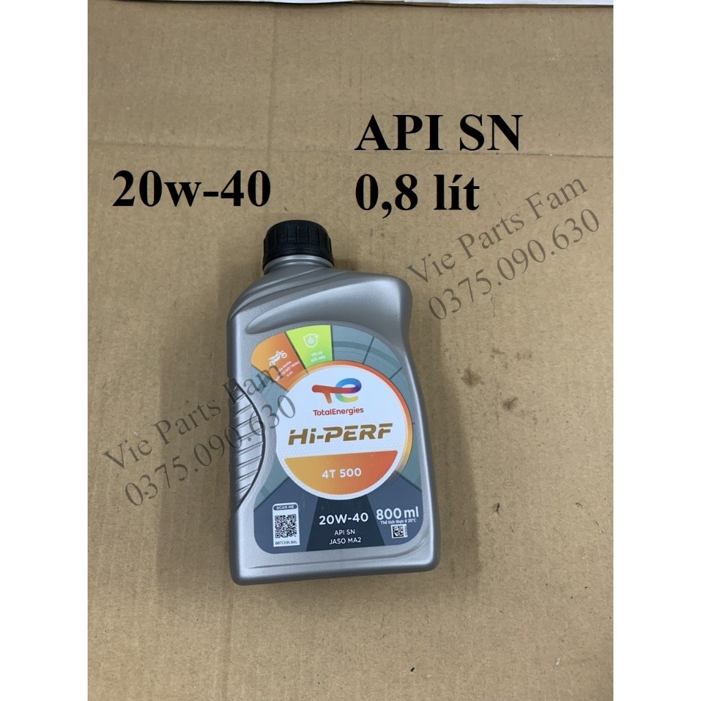 API SN - Nhớt xe số 0,8 lít 20W-40 | Shopee Việt Nam