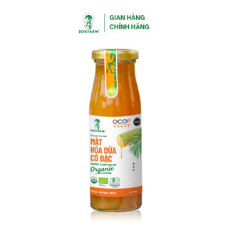 Mật hoa dừa cô đặc organic Sokfarm